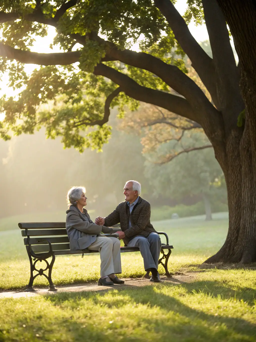 A visual representation of long-term financial planning, such as a family enjoying retirement, symbolizing the benefits of wealth management.